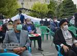 مراسم روز جهانی قدس به صورت نمادین در میدان انقلاب ارومیه برگزار شد+ گزارش تصویری
