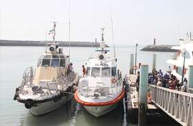 انجام تست سریع کرونا از مسافران در بندر حقانی+جزییات