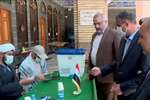 وزیر راه و شهرسازی در حرم حضرت زینب (س) در دمشق رای داد