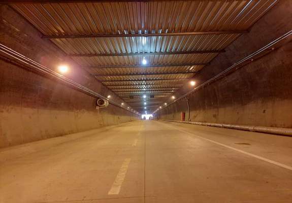 طولانی‌ترین تونل جاده‌ای خاورمیانه فردا افتتاح می‌شود
