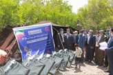 تحویل 74 دستگاه سامانه قابل حمل برق خورشیدی به عشایر شهرستان زیرکوه