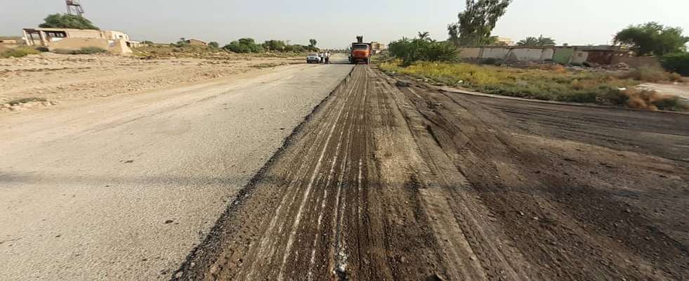 آغاز عملیات اجرایی زیرسازی و آسفالت جاده نظامی به طول 3 کیلومتر توسط شهرداری خرمشهر