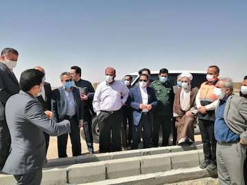 بازدید از طرح اقدام ملی مسکن ، راه آهن و فرودگاه  شهرستان طبس