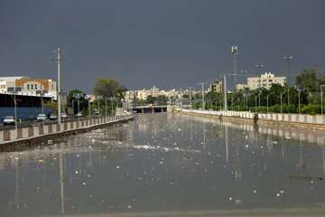 بارش باران در نوار ساحلی کشور