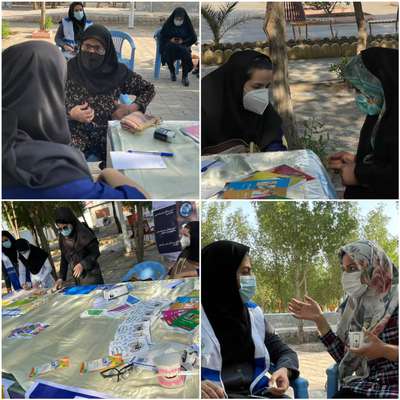 شهرداری خرمشهر با هدف تشویق مردم به واکسن کرونا میز مشاوره بانوان برگزار کرد