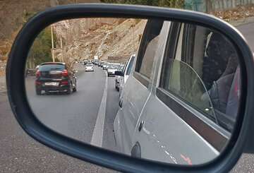 ترافیک سنگین در محورهای هراز و چالوس