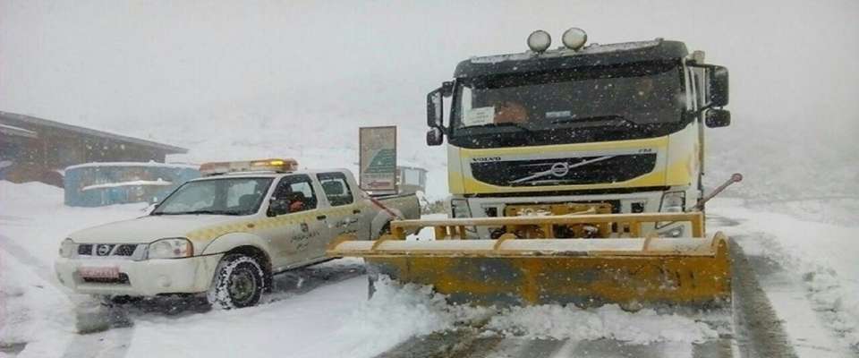 هیچ یک از محورهای مواصلاتی استان تهران مسدود نیست/ بارش ها تا فردا ادامه دارد