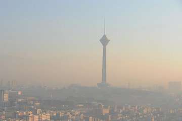 افزایش غلظت آلاینده‌ها در آسمان تهران و کرج