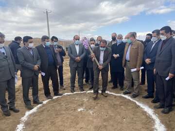 باند دوم جاده کرمان - بافت کلنگ‌زنی شد