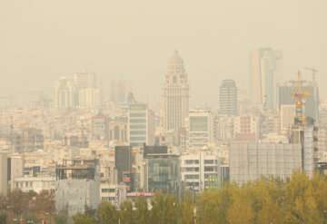 تداوم آلودگی هوا به دلیل پایداری جو در بیشتر نقاط کشور