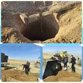 انسداد ۱۷ حلقه چاه آب غیرمجاز در آذربایجان غربی