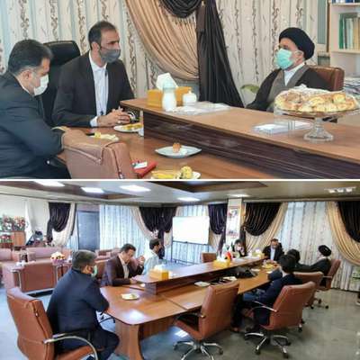 شهردار خرمشهر با مدیرکل اموال و املاک بنیاد مستضعفان استان خوزستان دیدار کرد