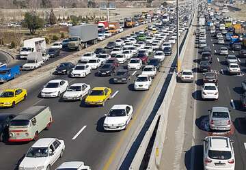 ترافیک سنگین در برخی ورودی‌های تهران