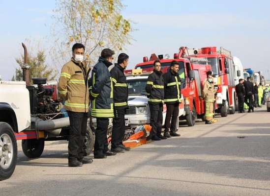 مانور عملیاتی مواجهه با حوادث زمستانه برگزار شد