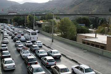 بشنوید|ترافیک سنگین در آزادراه کرج – قزوین و برعکس