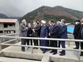 وزیر جهاد کشاورزی از سد "پلرود" رودسر بازدید کرد