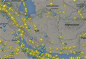 افزایش ۵۱ درصدی پروازهای عبوری از آسمان ایران/ تابان در صدر تاخیرات پروازی دیماه ۱۴۰۰