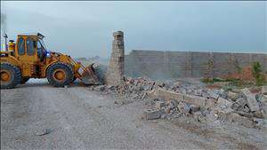 آزادسازی و رفع تصرف ۲۷هکتار از اراضی بستر رودخانه بالارود در دزفول