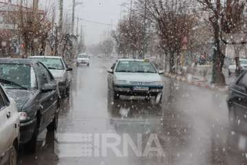 بارش برف و باران و وزش باد در مناطق شمالی کشور