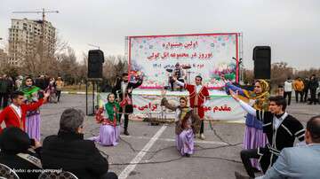 آغاز اولین جشنواره نوروزی شهرداری تبریز در مجموعه ائل گلی