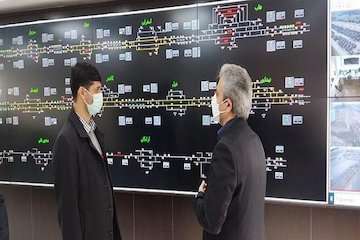 بازدید میدانی مدیرعامل شرکت راه‌آهن از خدمات نوروزی ایستگاه راه‌آهن مشهد