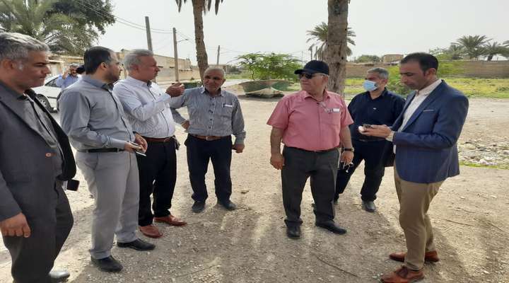 بازدید چهار ساعته سرپرست شهرداری خرمشهر به همراه اعضا شورا از محلات سطح شهر