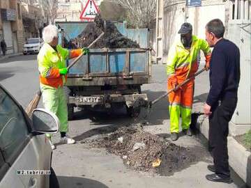 تداوم "طرح ضربتی نگهداشت شهری تبریز" در محلات ولیعصرجنوبی