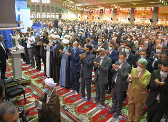 برگزاری نماز عید فطر در مصلی امام خمینی(ره) شهر ساری