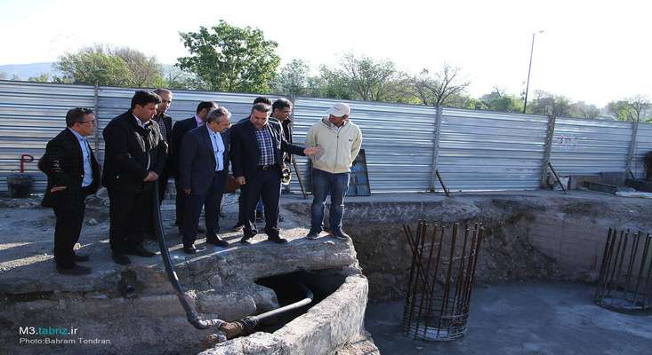 احداث مسیر دور برگردان موقت در ضلع‌ غربی روگذر شهید فلاحی