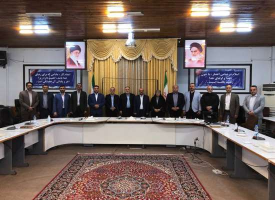 شهردار و اعضای شورای اسلامی شهر با فرماندار جدید گرگان دیدار کردند