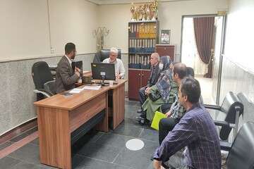 ملاقات مردمی شهردار منطقه ۱۰ با شهروندان ساکن سطح حوزه