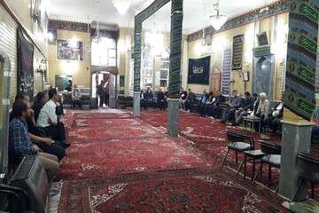 دیدار مردمی شهردار منطقه ۱۰ تبریز در مسجد حضرت ابوالفضل (ع) ایده‌لو