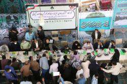 برگزاری قرارگاه مشترک جهادی میز خدمت محله محور شهید دادالله شیبانی
