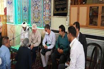 تداوم دیدار مردمی شهردار منطقه ۱۰ تبریز در سطح مساجد