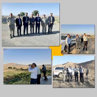 بازدید مدیران استانداری اصفهان از پارک ملی موته در آستانه هفته محیط زیست