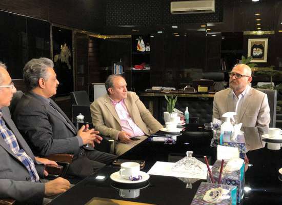 رئیس فدراسیون و اعضای هیات اسکواش گلستان با شهردار گرگان دیدار کردند