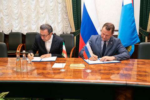 Iran, Russia plan for ۱۰ million tons freight transit along INSTC