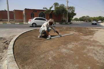اصلاح هندسی میدان وادی رحمت برای کنترل حوادث رانندگی