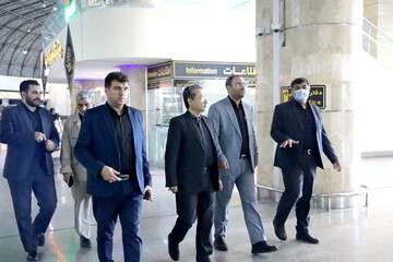 بازدید عضو شورای اسلامی شهر از پایانه مسافربری مرکزی تبریز