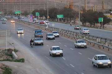 ترافیک در جاده چالوس سنگین است