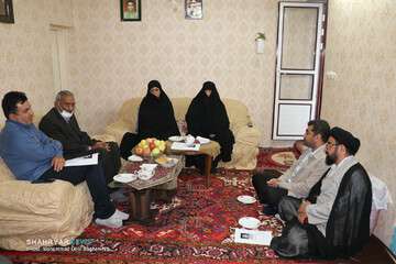 دیدار شهردار تبریز با خانواده معظم دو شهید والامقام