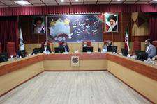 چهل و پنجمین جلسه کمیسیون برنامه و بودجه و منابع انسانی شورای اسلامی کلانشهر اهواز برگزار شد