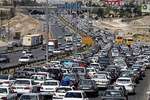 اتوبان تهران کرج پر ترافیک /افزایش ۵.۵ درصدی تردد برون شهری