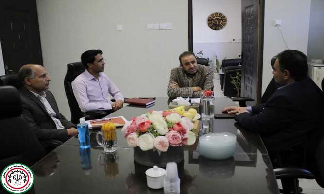 دیدار رئیس شورای اسلامی شهر رفسنجان با سرپرست مرکز بهداشت شهرستان رفسنجان