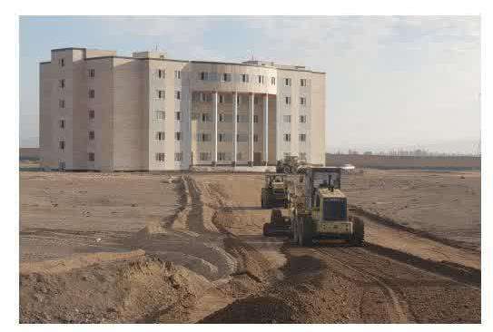 همت شهرداری خوی در راستای ایجاد مسیر دسترسی برای ساختمان پیشنهادی برای دانشگاه علوم پزشکی در راستای توسعه معابر شهری