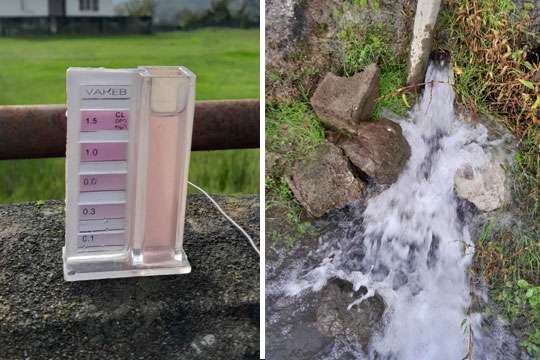 افزایش ظرفیت تولید آب شرب روستای عباس آباد شهرستان آستارا