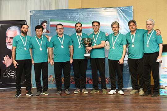 کسب مقام اول و دوم توسط تیم صنعت آب و برق گیلان؛  در بیستمین دوره مسابقات شطرنج سراسری آقایان وزارت نیرو