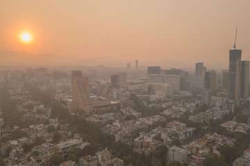 هشدار نارنجی سازمان هواشناسی برای افزایش غلظت آلاینده‌ها/امکان افزایش شاخص آلودگی هوا تا حد بسیار ناسالم در تهران و کرج