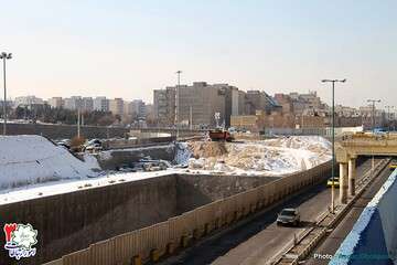 آغاز زیرسازی باند کندرو ضلع جنوبی زیرگذر ترمینال تبریز