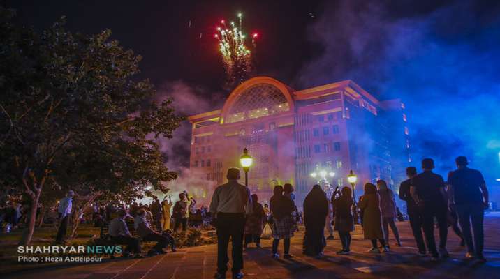 آسمان تبریز نورباران می‌شود